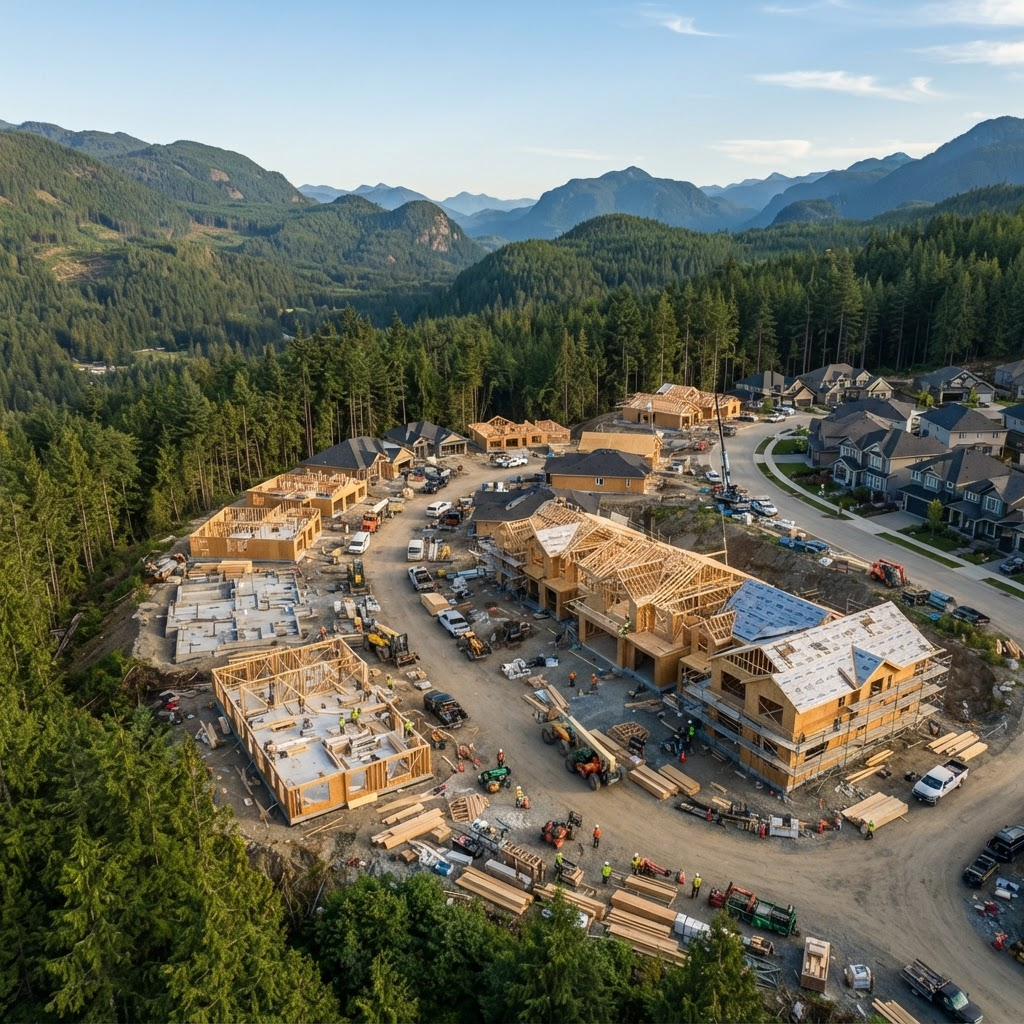 Subdivision Build-Out — Custom Homes in Okanagan