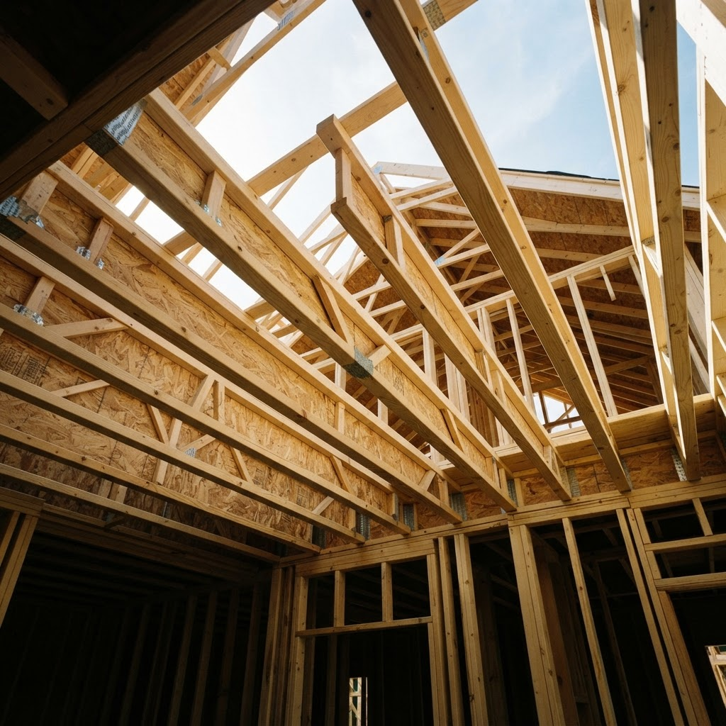 Open Floor System — Wood Framing in Lower Mainland